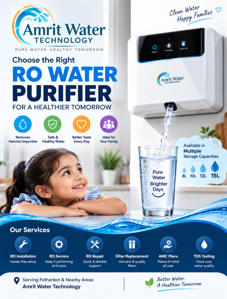 Amrit Water Technology RO water purifier