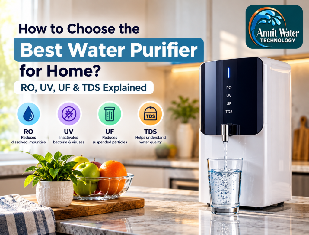Best water purifier for home with RO UV UF purification